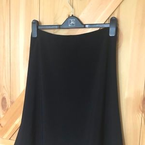 Joseph Ribkoff black flared skirt